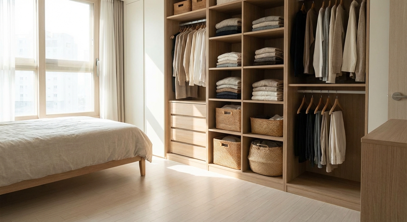 옷장 정리